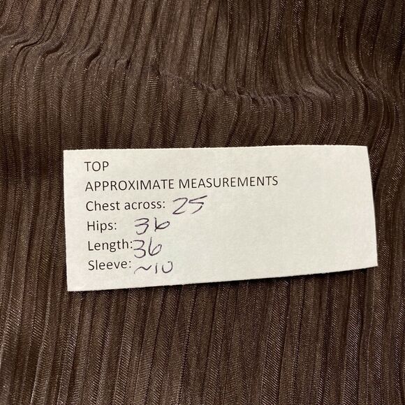 SHAN Sheer Brown Swim Coverup - Picture 8 of 10